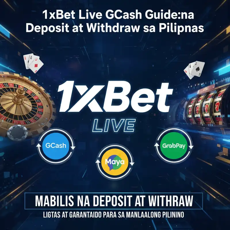 1xBet Live GCash Deposit at Withdrawal Guide Philippines